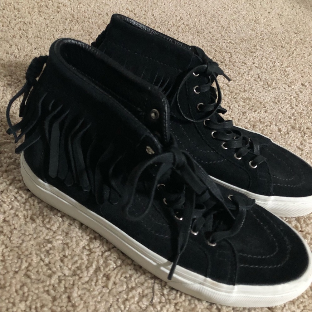VANS HighTop Fringe Shoes